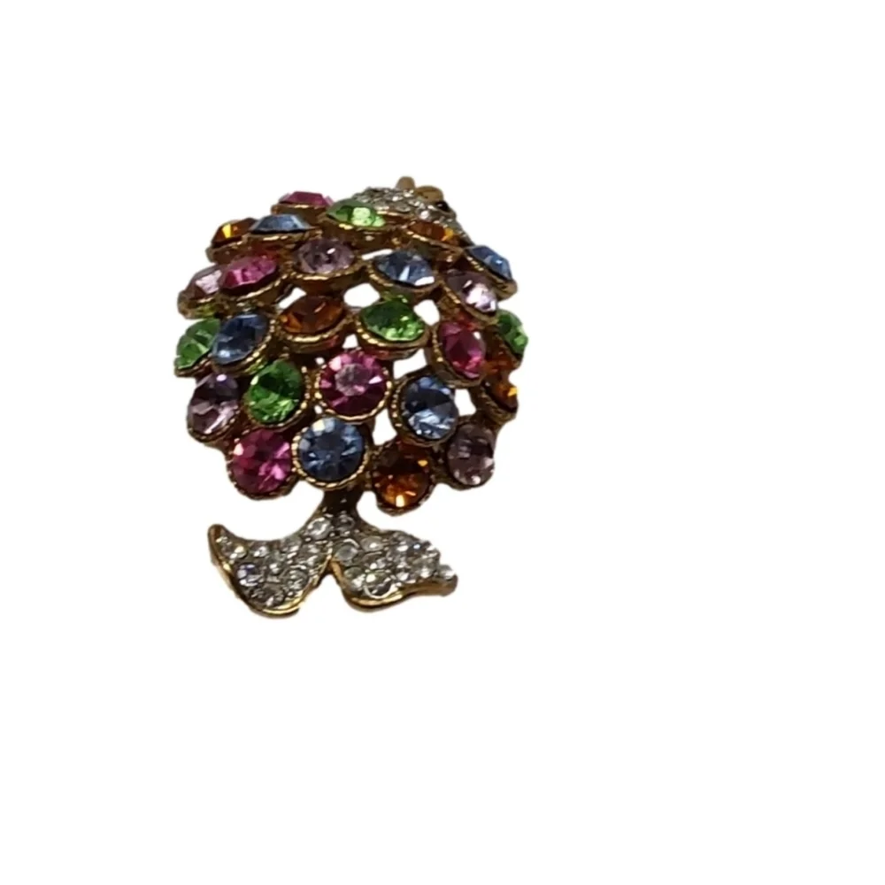 KOI/ MULTICOLORED PUFFER FISH PIN BROOCH‎